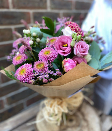 A pretty hand tied