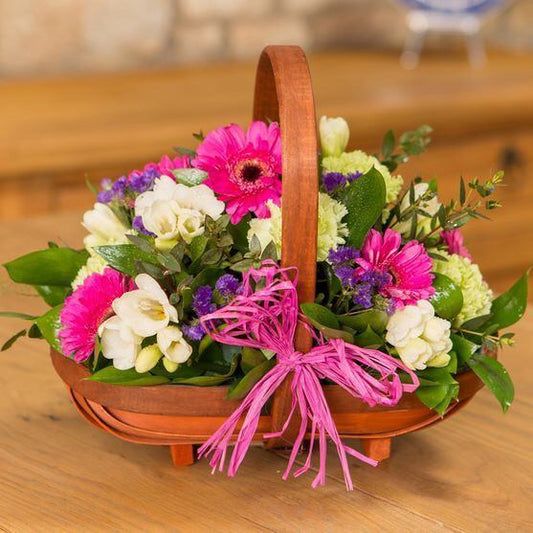 Basket - Pretty In Pink
