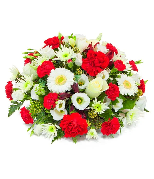 Red & white Posy Arrangement