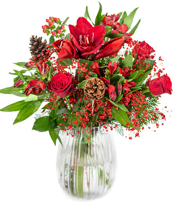 Festive pine & petals