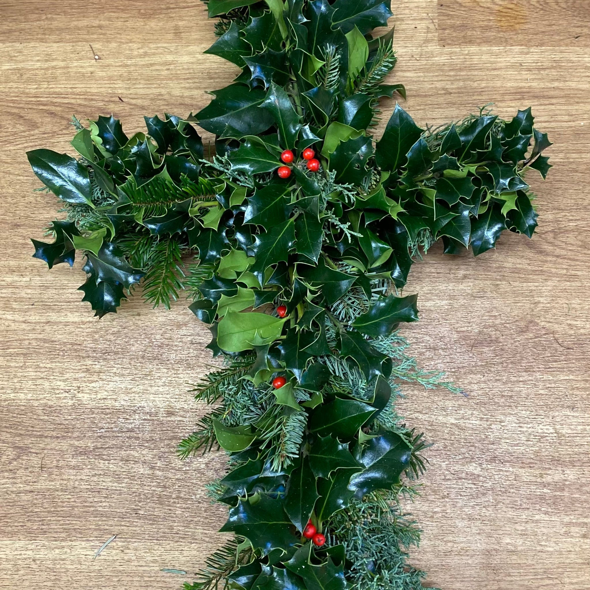 Holly cross