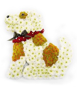 Funeral Flowers - Dog Tribute