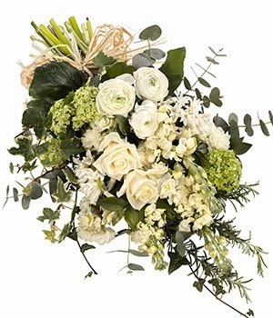 Funeral Flowers - Natural Tied Sheaf